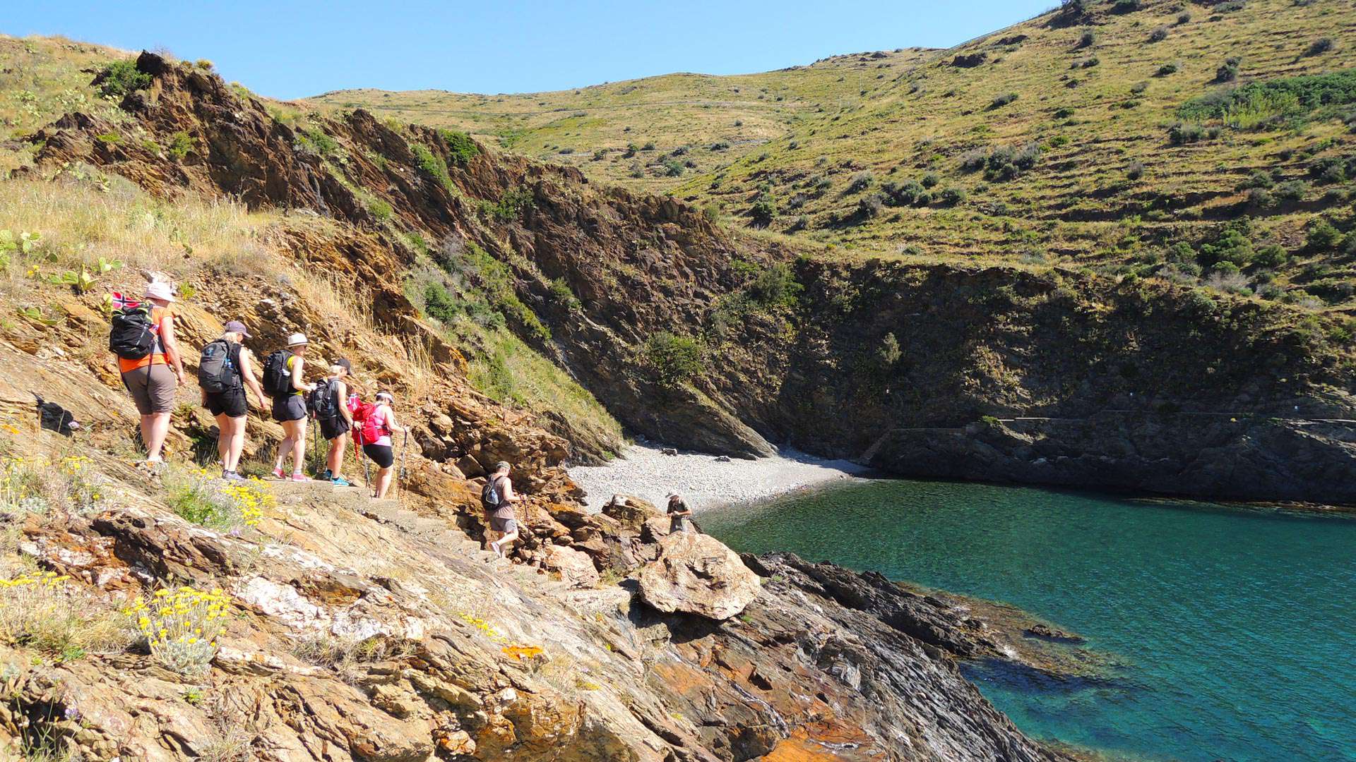 Vandretur Costa Brava p egen hnd